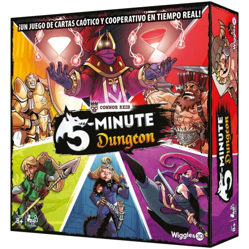 5 MINUTE DUNGEON - Tablero, Base | Leveland Games