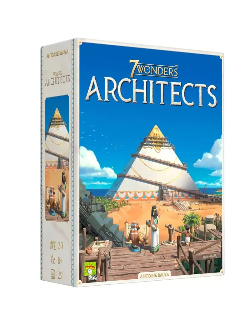 7 WONDERS ARCHITECTS - Tablero, Base | Leveland Games