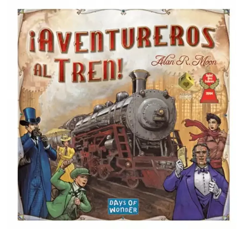 ¡AVENTUREROS AL TREN! - Tablero, Base | Leveland Games