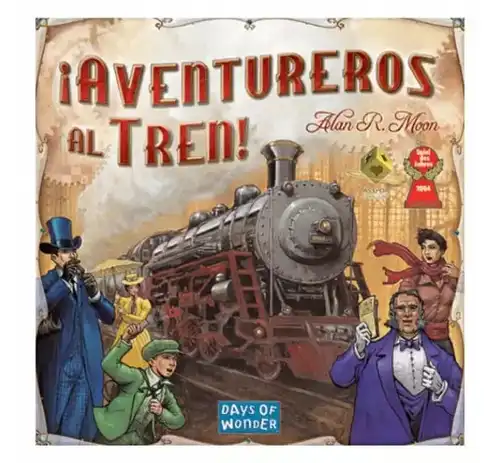 ¡AVENTUREROS AL TREN! - Juego de mesa disponible en Leveland Games