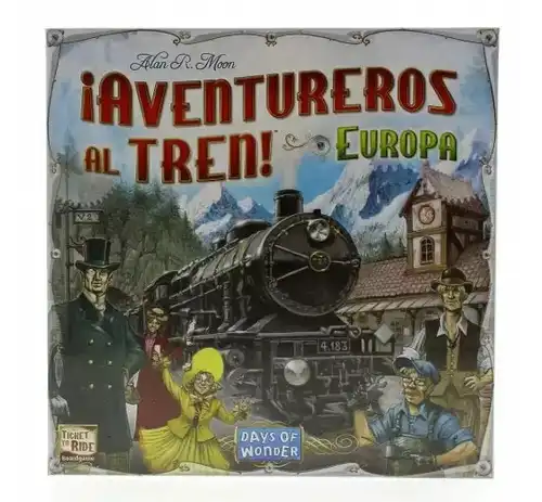 ¡AVENTUREROS AL TREN! EUROPA - Juego de mesa disponible en Leveland Games