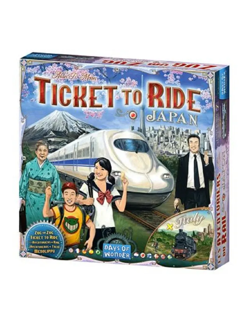 ¡AVENTUREROS AL TREN! ITALIA & JAPON - Tablero, Expansión | Leveland Games