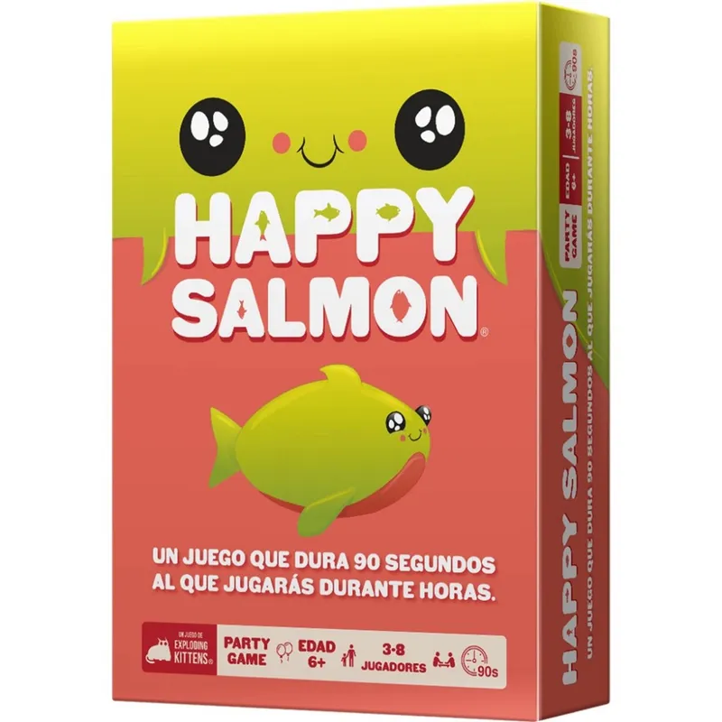 HAPPY SALMON - Cartas, Base | Leveland Games