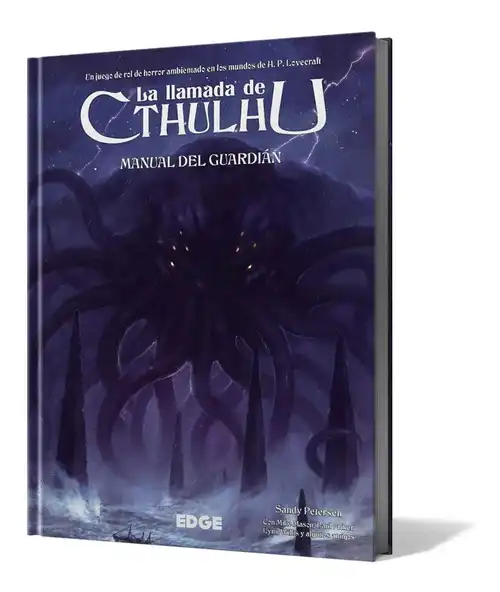 LA LLAMADA DE CTHULHU MANUAL DEL GUARDIAN - LIBRO - Juego de mesa disponible en Leveland Games