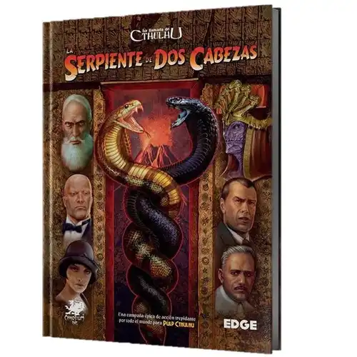 LA SERPIENTE DE DOS CABEZAS - LIBRO - Juego de mesa disponible en Leveland Games
