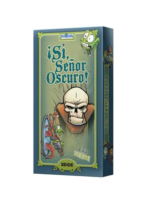 ¡SI, SEÑOR OSCURO! CAJA VERDE - Juego de mesa disponible en Leveland Games