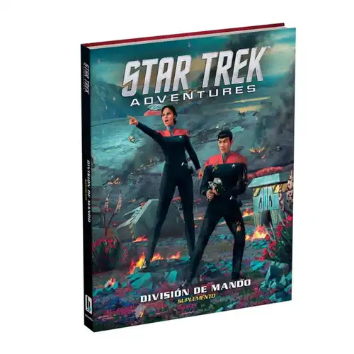 STAR TREK ADVENTURES: DIVISION DE MANDO - LIBRO - Juego de mesa disponible en Leveland Games