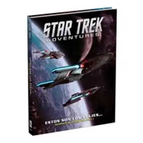 STAR TREK ADVENTURES: ESTOS SON LOS VIAJES...- LIBRO - Juego de mesa disponible en Leveland Games