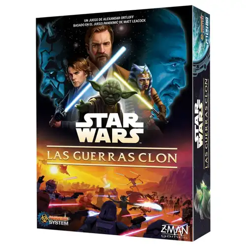 STAR WARS: LAS GUERRAS CLON - Juego de mesa disponible en Leveland Games