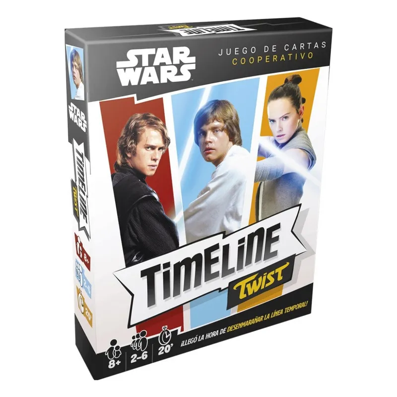 TIMELINE TWIST: STAR WARS - Cartas, Base | Leveland Games