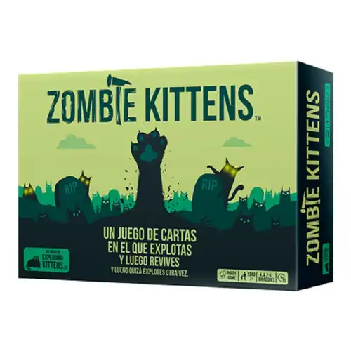 ZOMBIE KITTENS - Juego de mesa disponible en Leveland Games